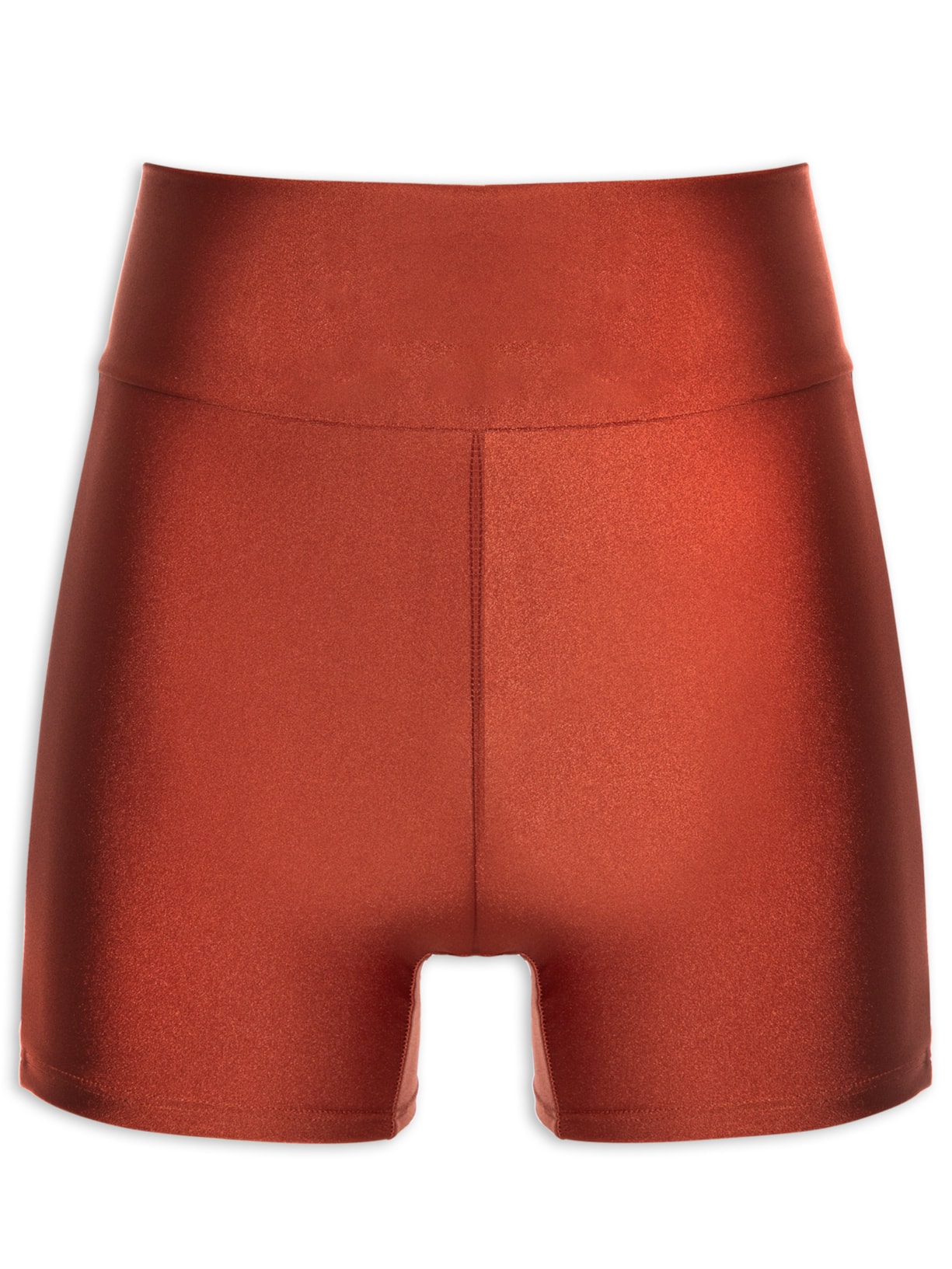 Short Feminino Liso - Vermelho