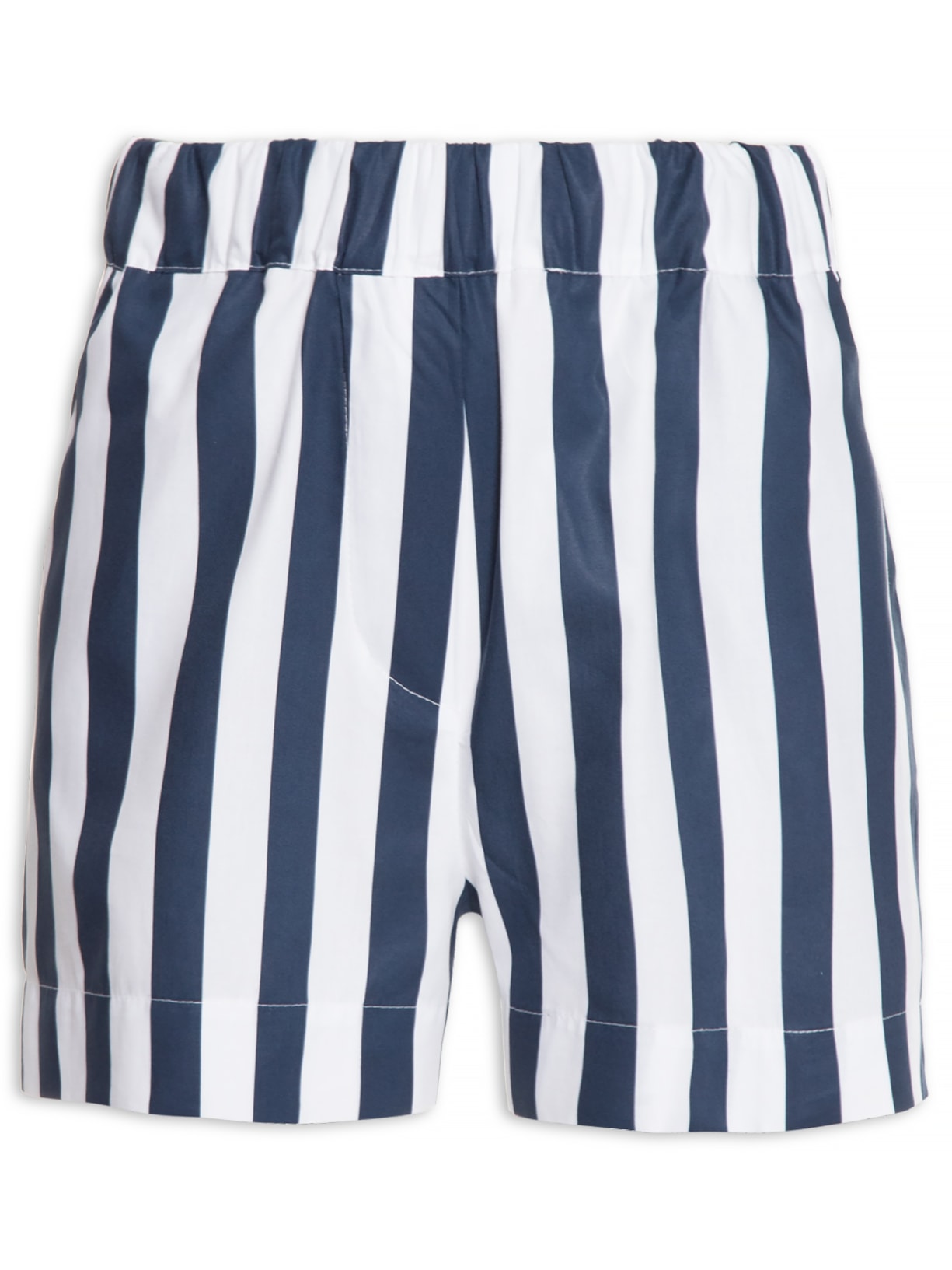 Short Feminino Listra Grossa - Azul