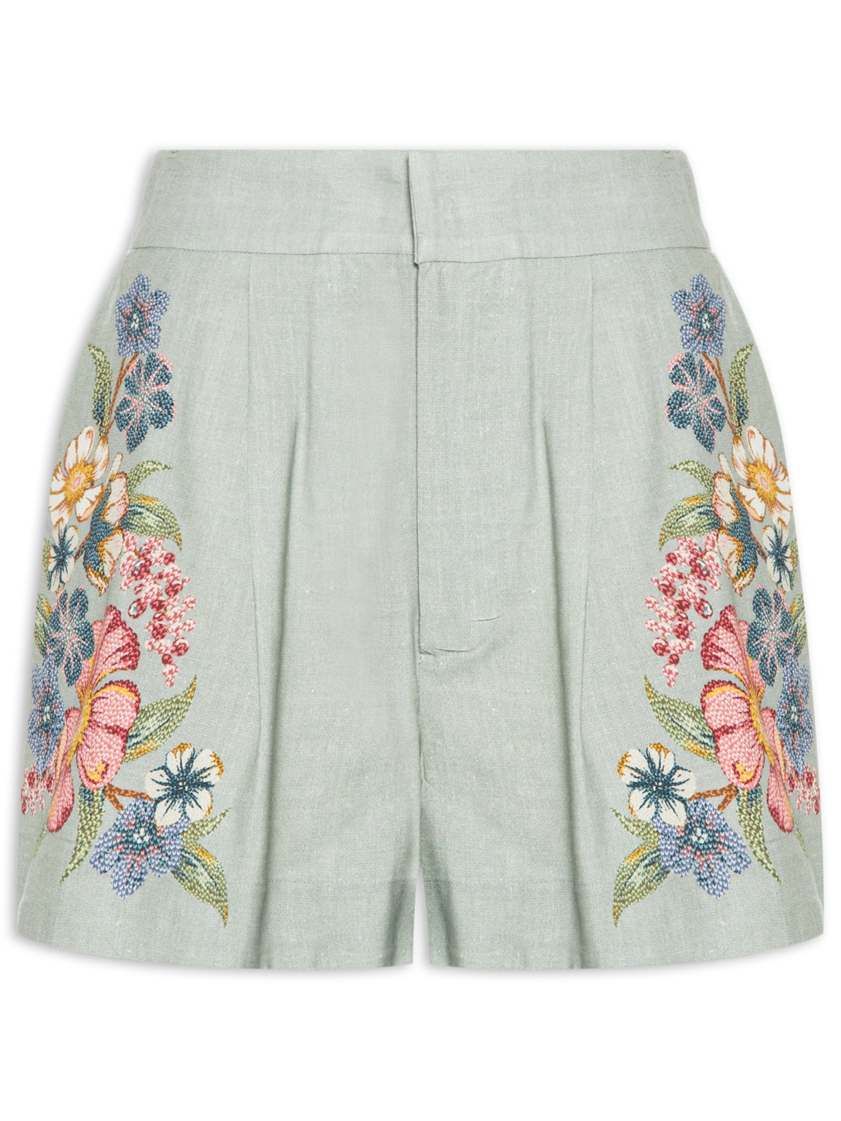 Short Feminino Maira - Azul