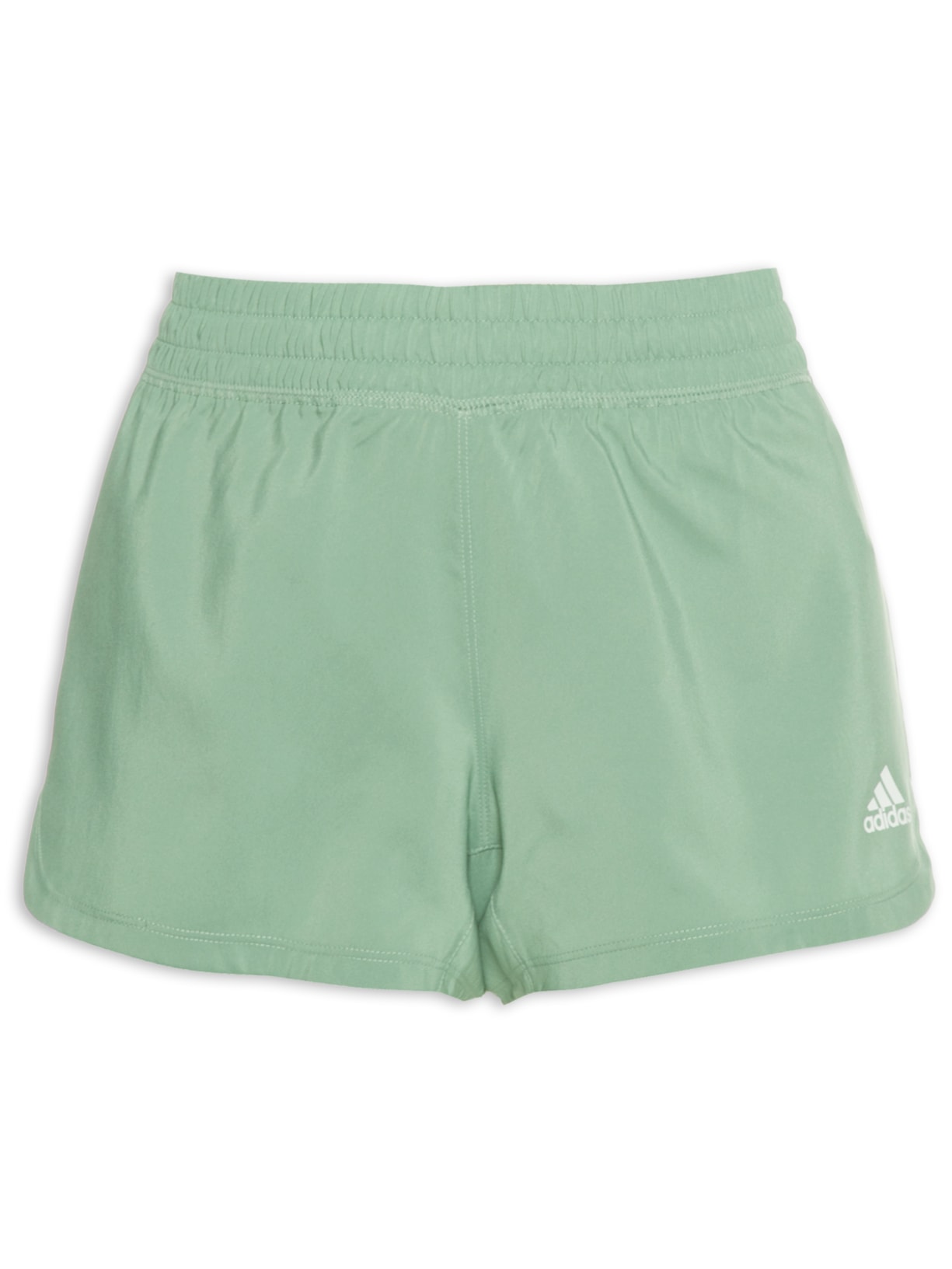 Short Feminino Malha Pacer 3 Verde Adidas