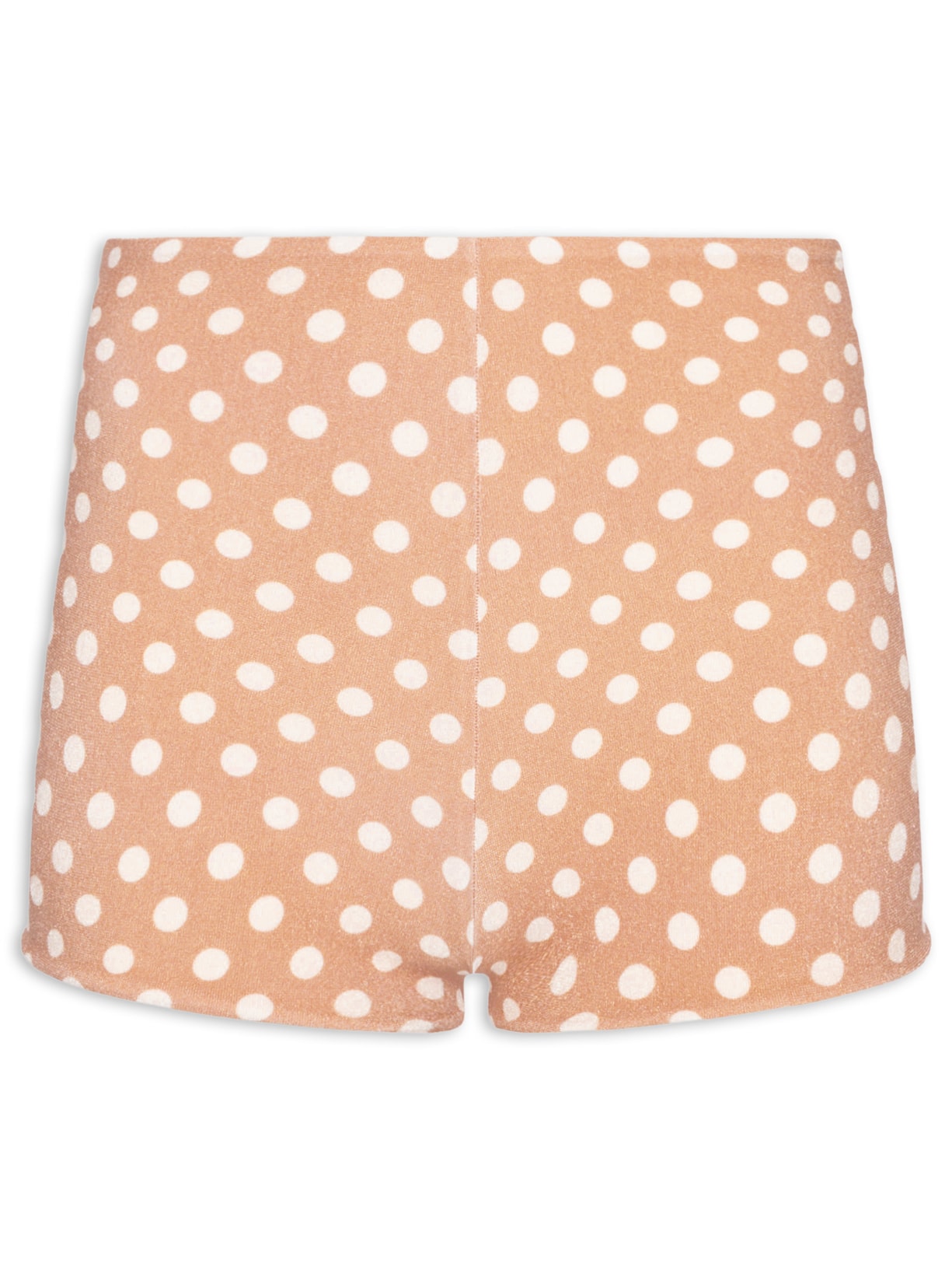 Short Feminino Marcela Estampa Poá Marrom Shop2gether + August Swim