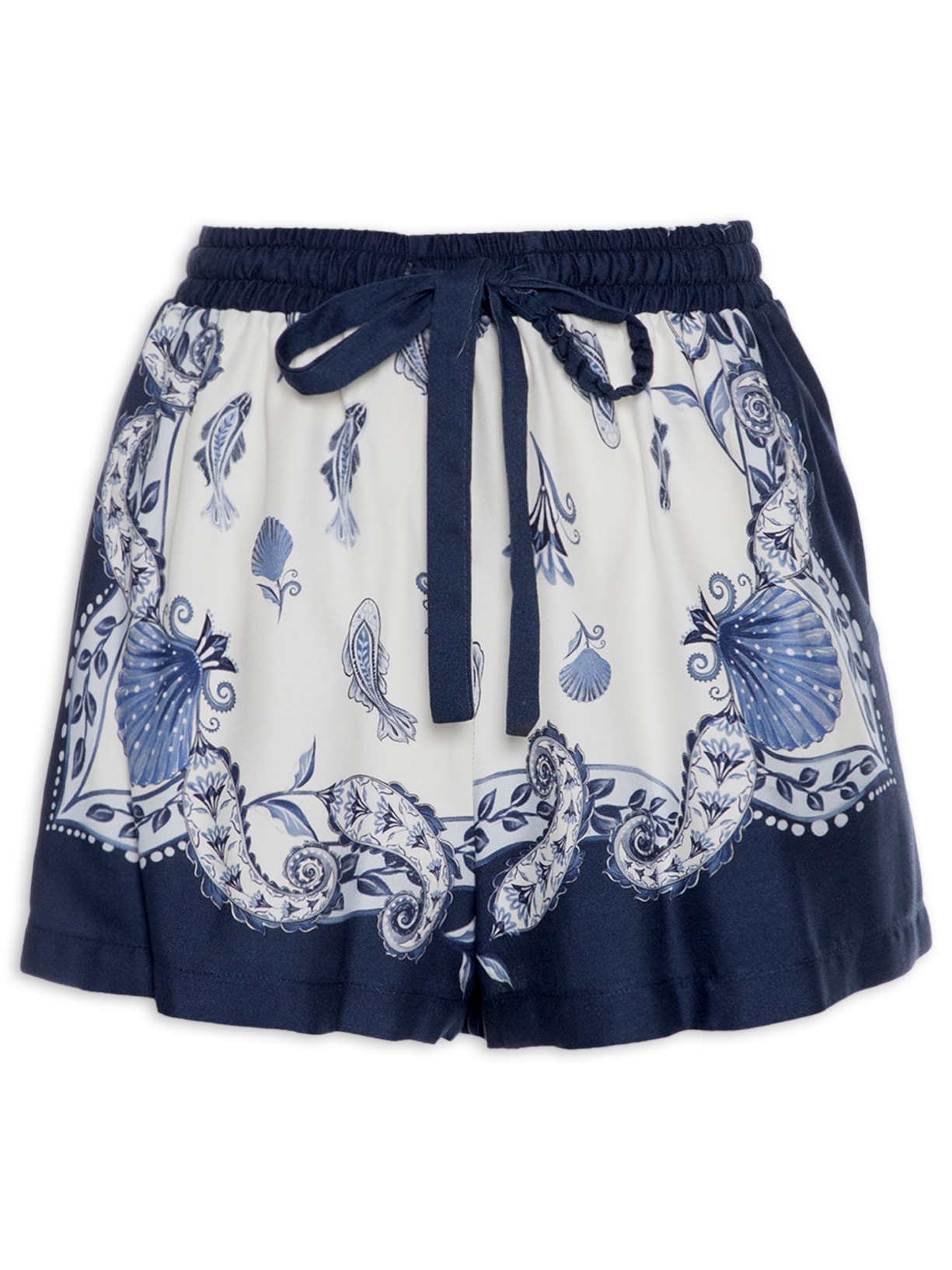 Short Feminino Mare de Concha Azul Farm
