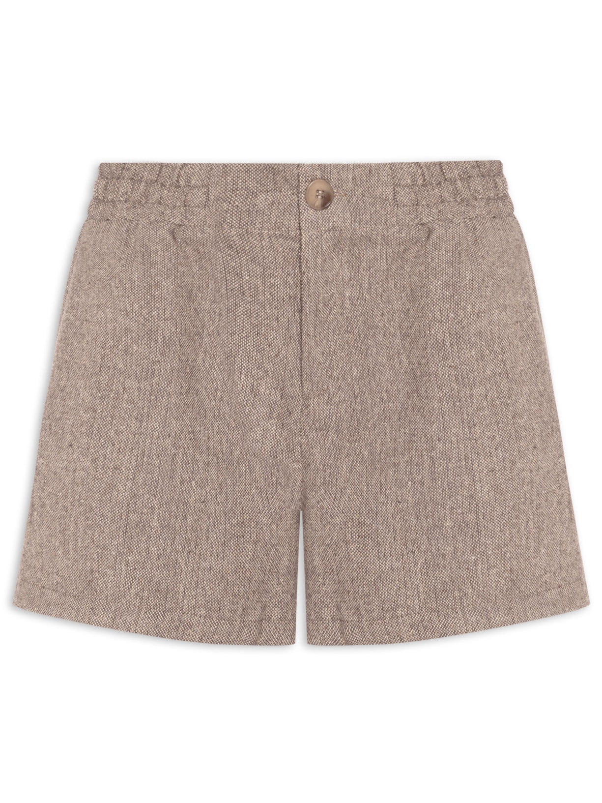 Short Feminino Marrom Market 33