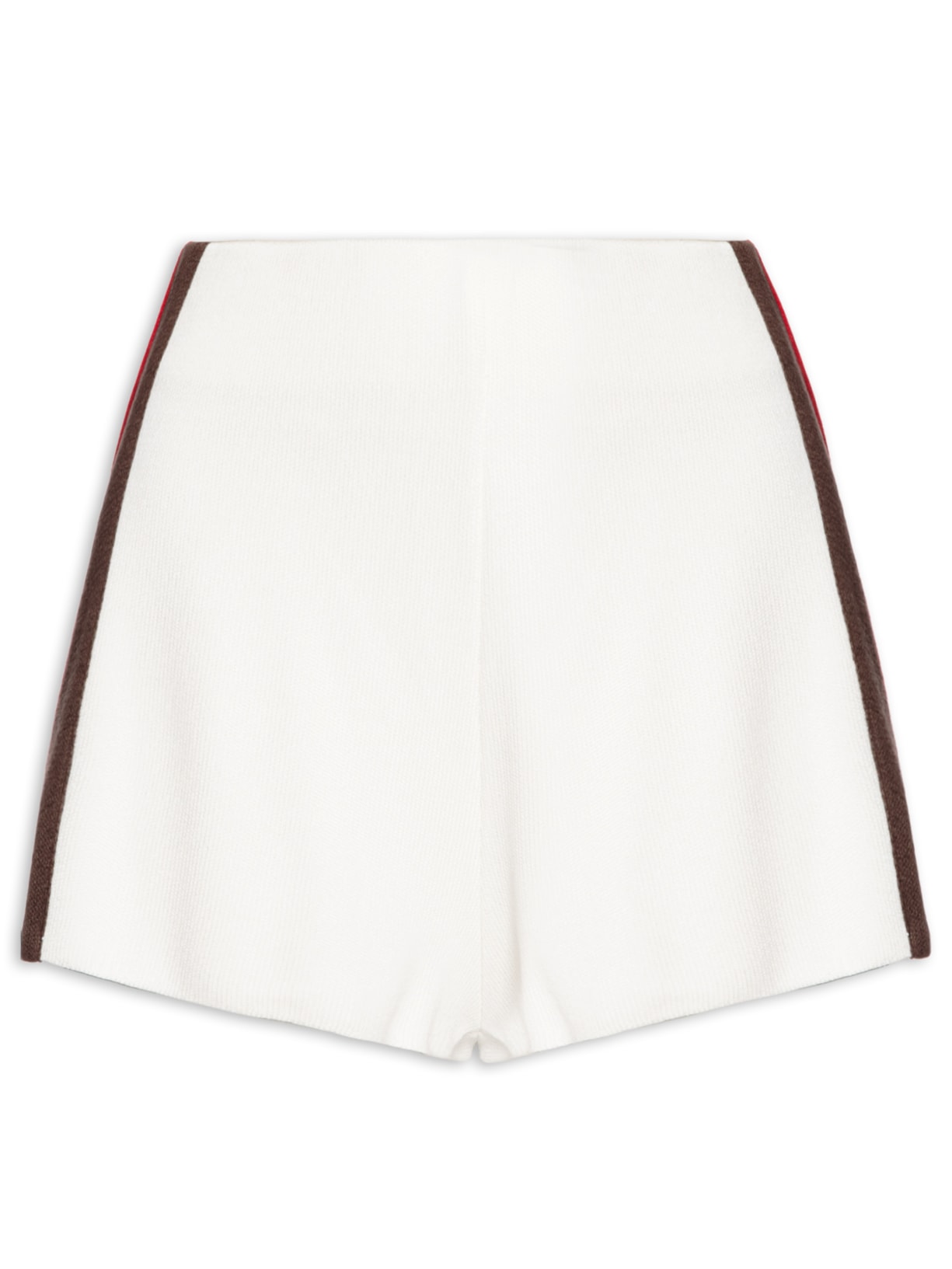 Short Feminino Marta Listras Tricot - Off White