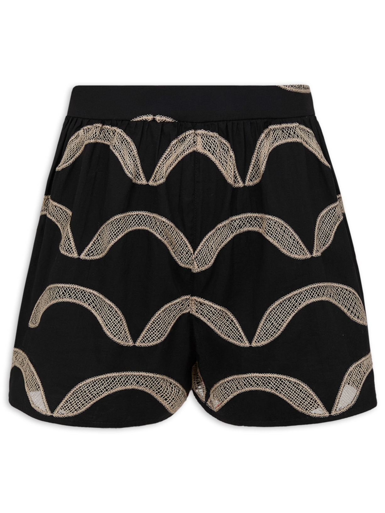 Short Feminino Mea - Preto