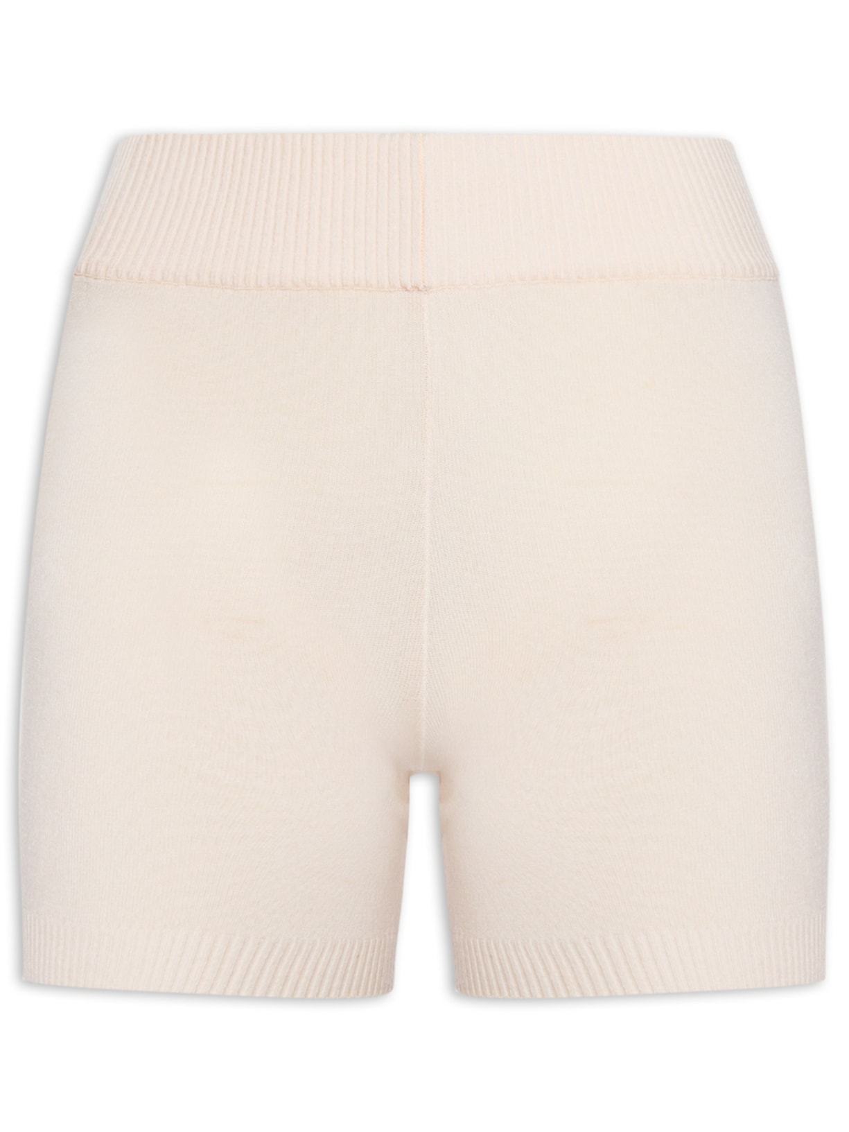 Short Feminino Mini Tricot - Amarelo