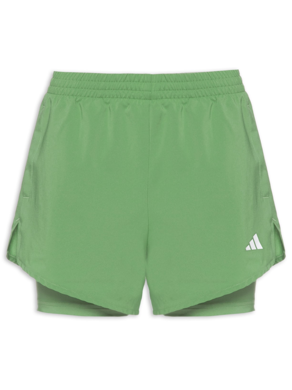 Short Feminino Minimal 2 Em 1 - Verde