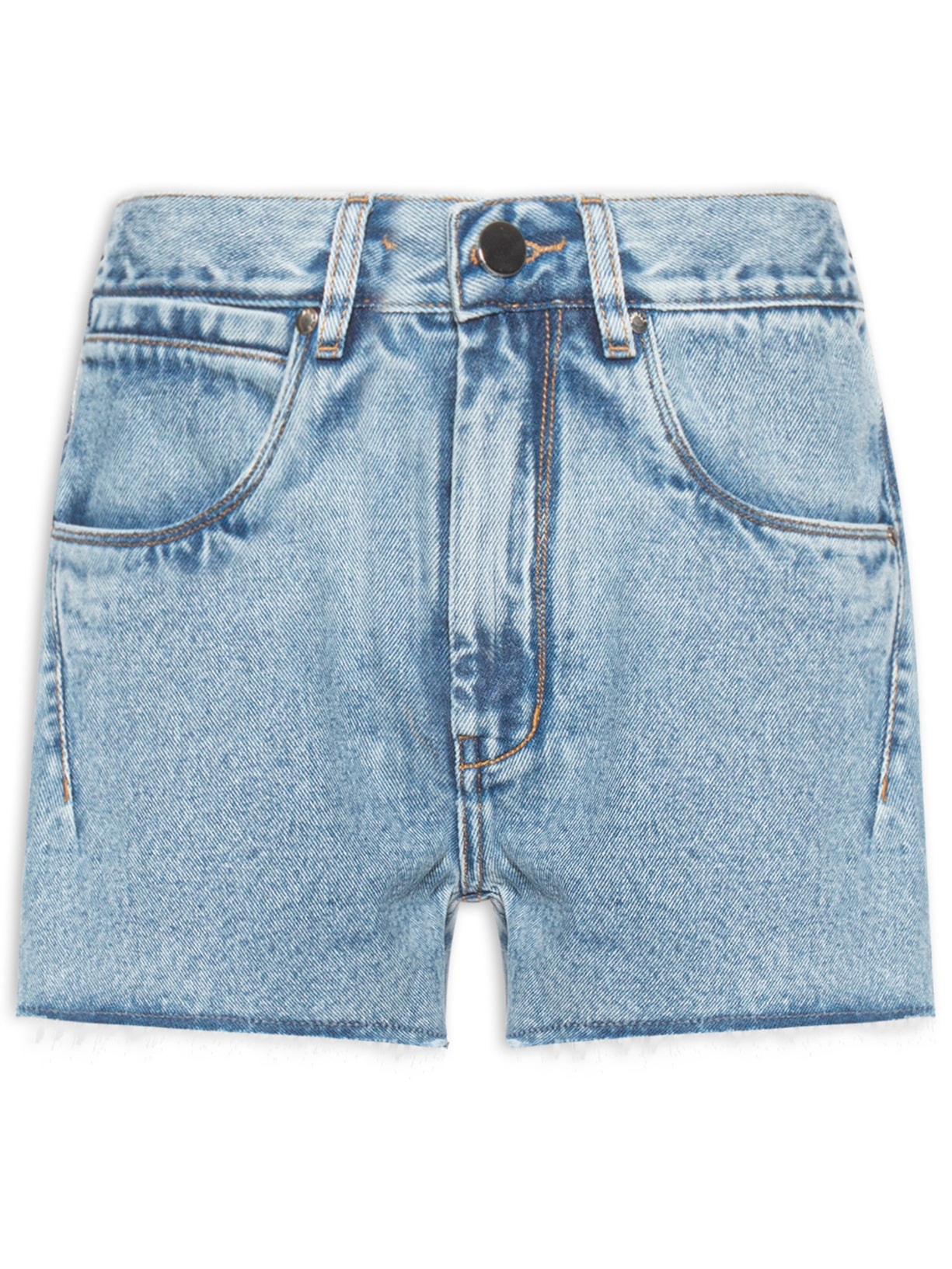Short Feminino Mix Denim Total Índigo - Azul