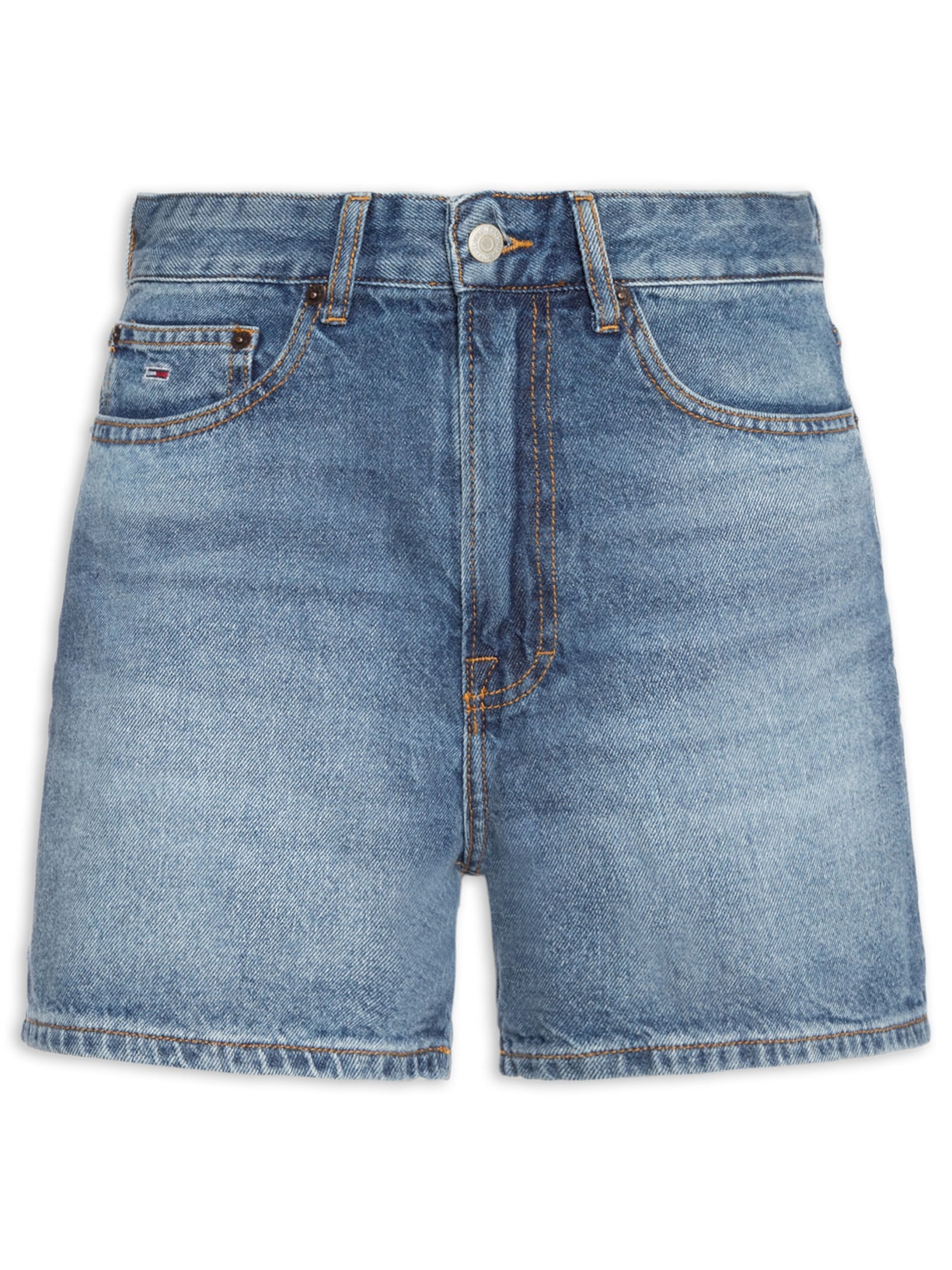 Short Feminino Mom Bio 134 - Azul