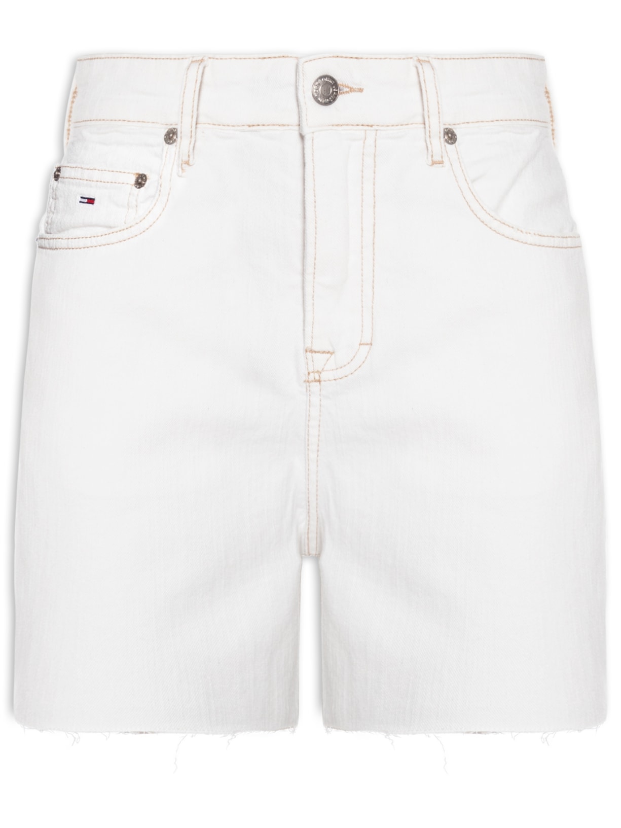Short Feminino Mom - Branco
