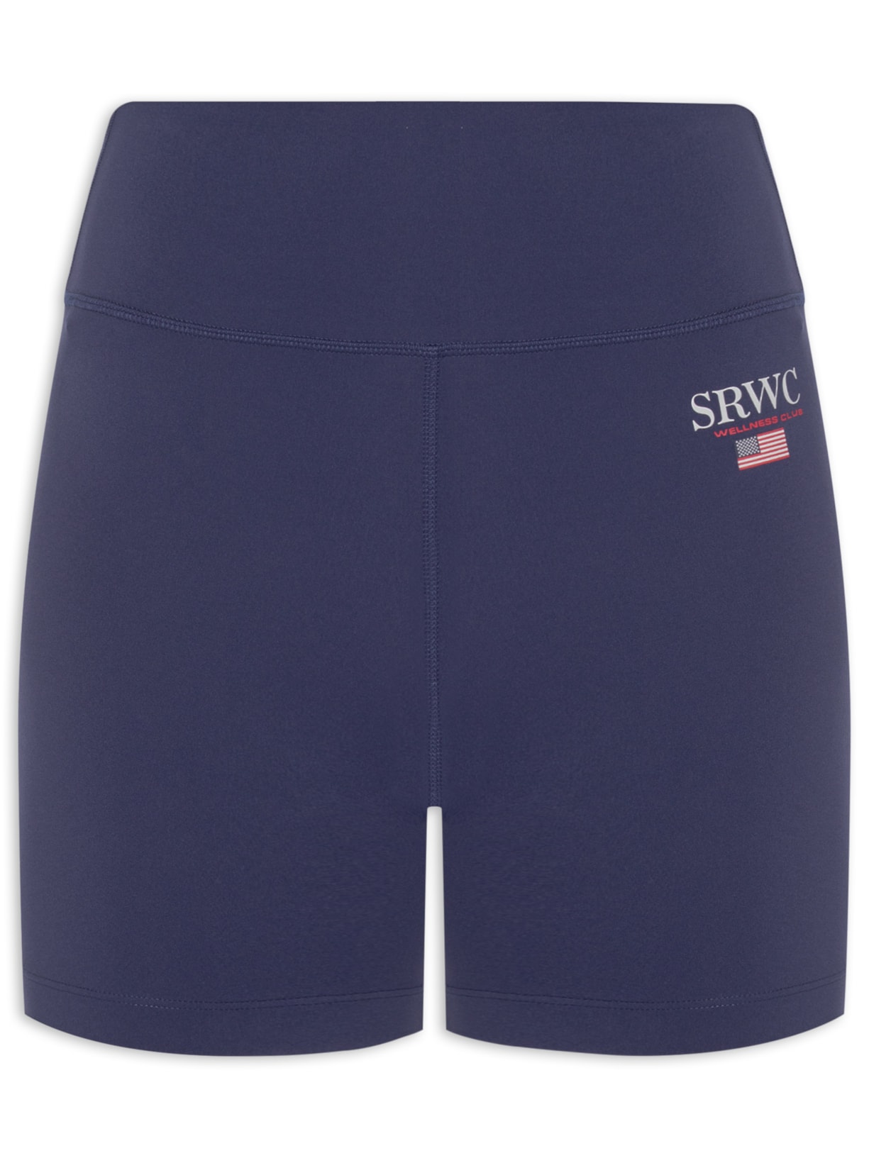 Short Feminino Nautical Biker Azul Sporty & Rich