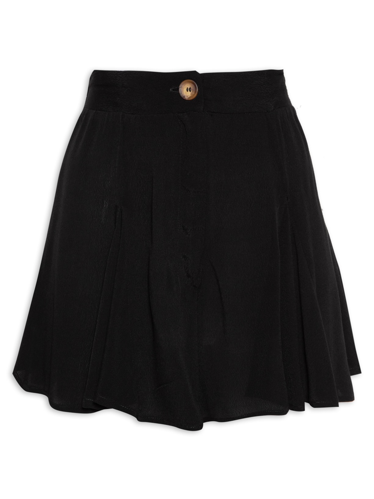 Short Feminino Nesgas - Preto