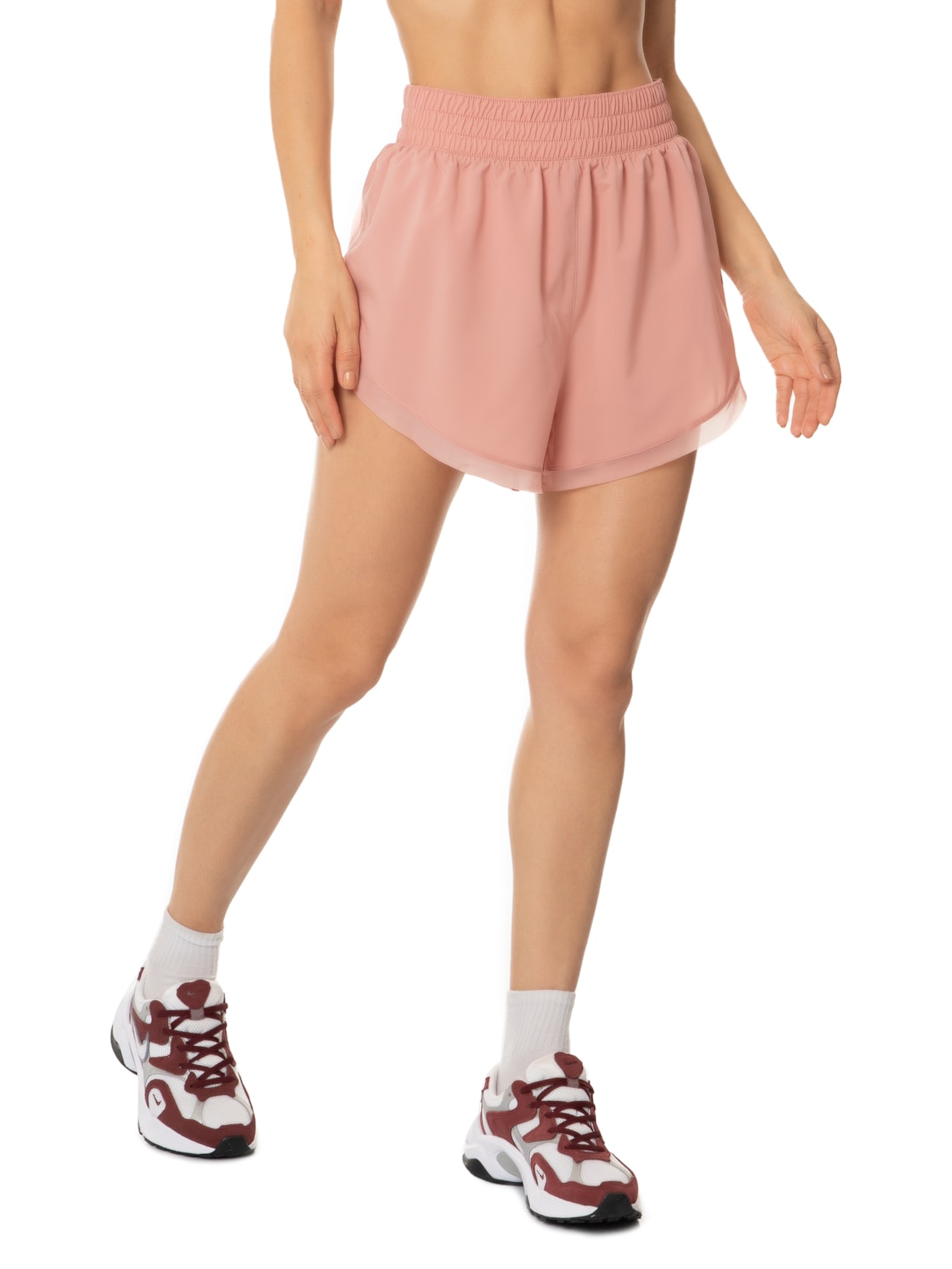 Short Feminino Nike One Loose Rosa Nike