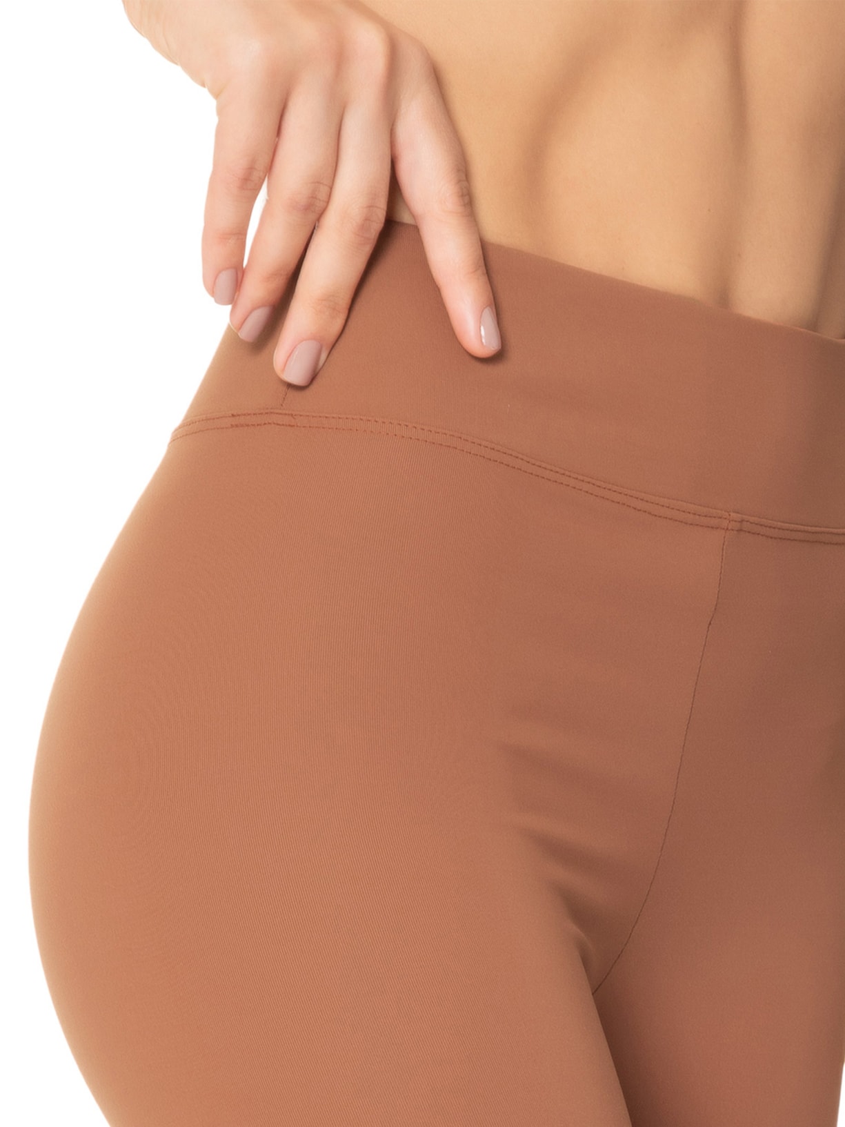 Short Feminino Not Short Marrom Inhale