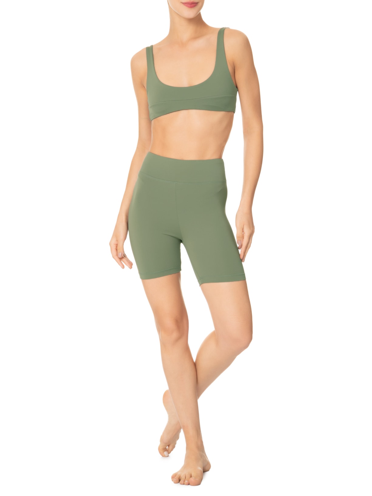 Short Feminino Not Short Verde Inhale