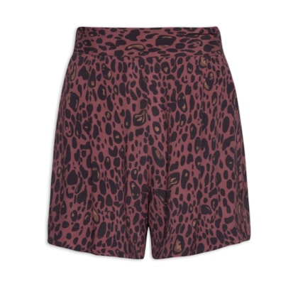Short Feminino Onça Elixir Color - Animal Print