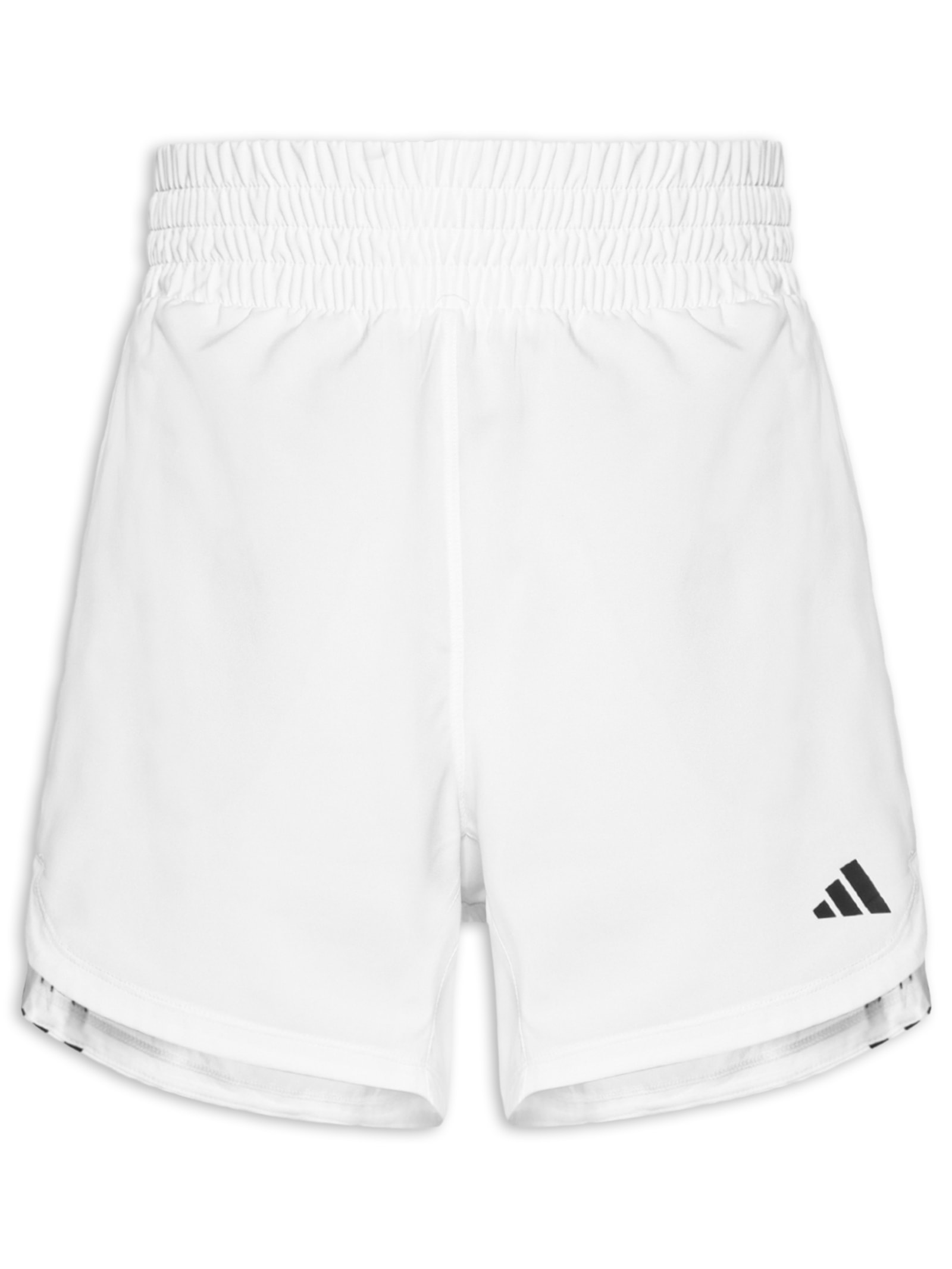 Short Feminino Pacer 3 Listras - Branco - Adidas