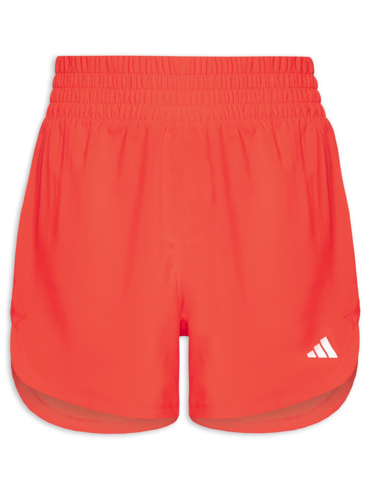 Short Feminino Pacer 3 Listras Vermelho  Adidas