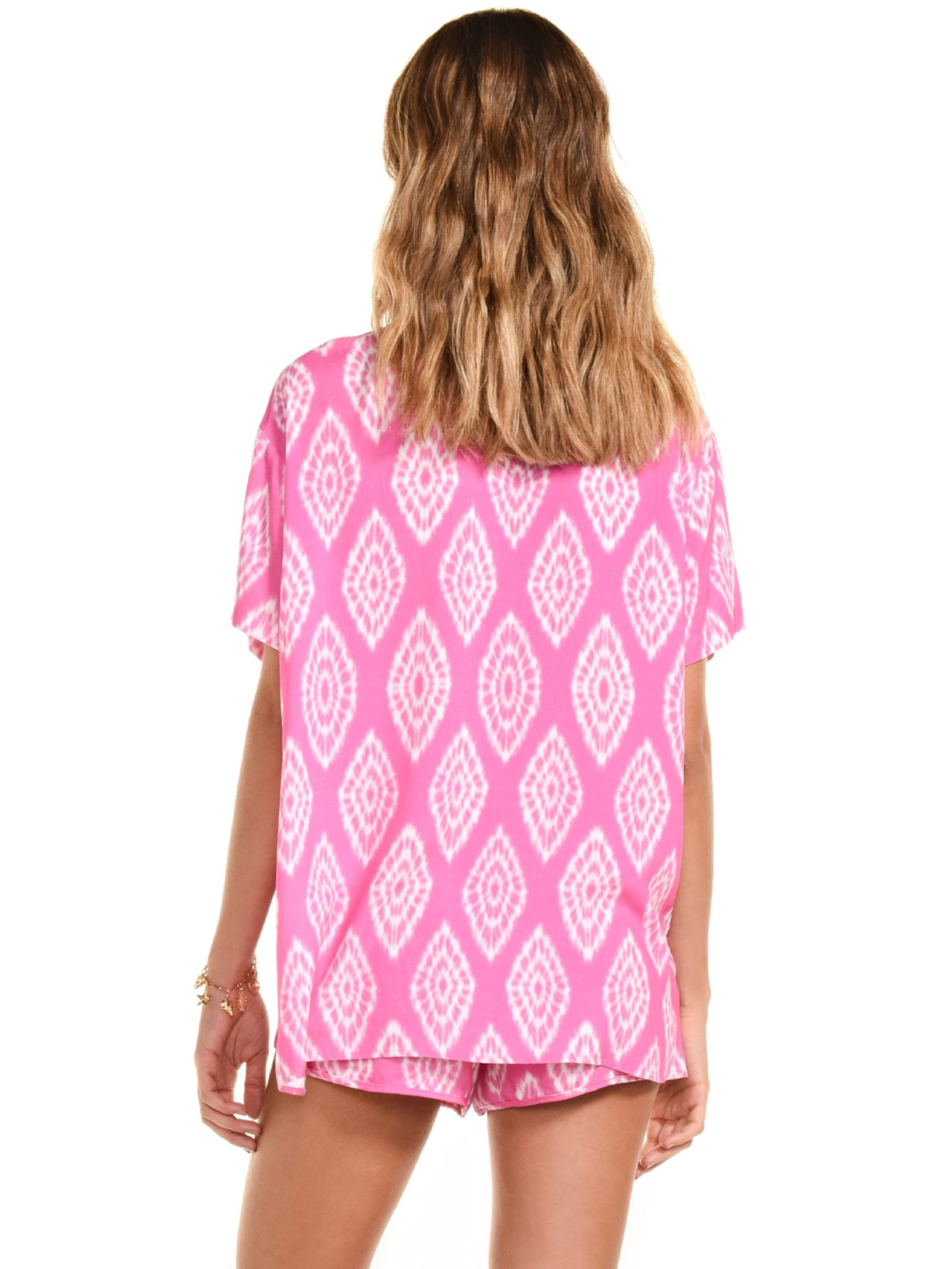 Short Feminino Paloma Rosa Triya