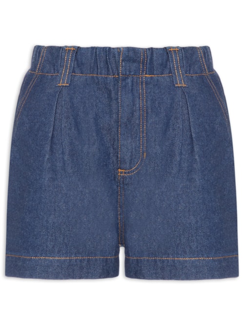 Short Feminino Perla - Azul