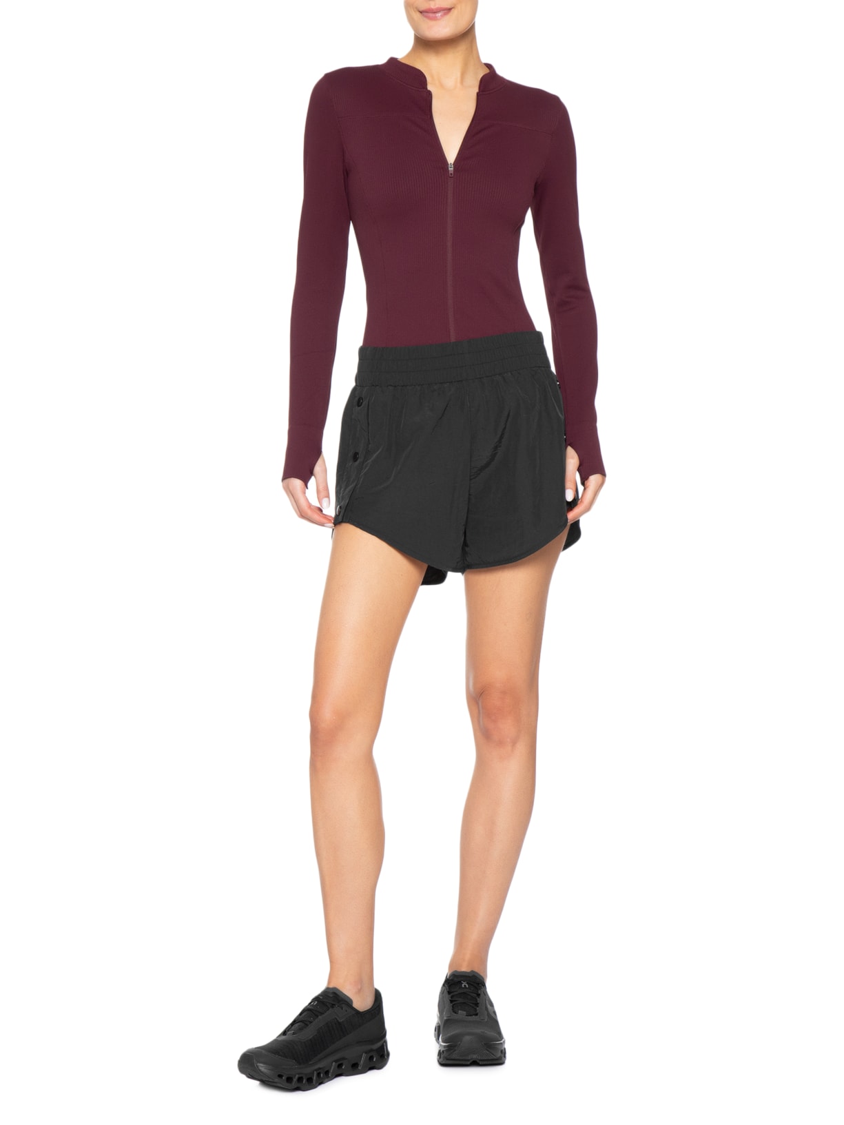 Short Feminino Preto Hering Sports