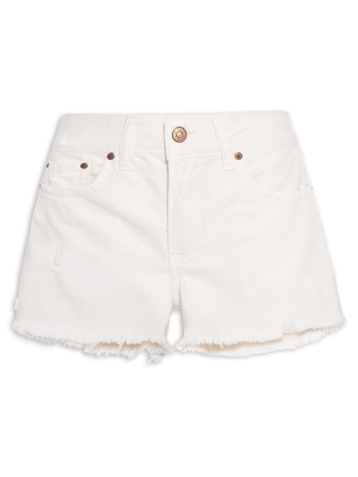 Short Feminino Resort Cru - Off White