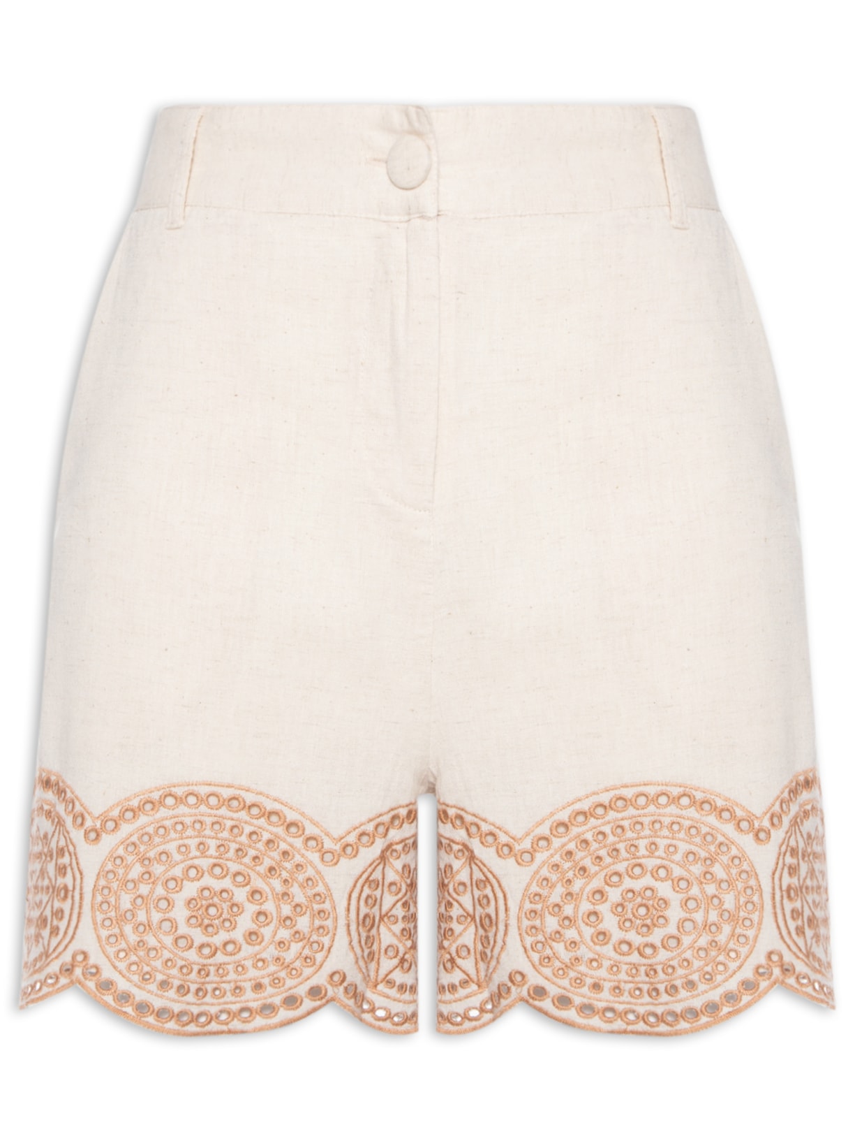 Short Feminino Riana - Bege