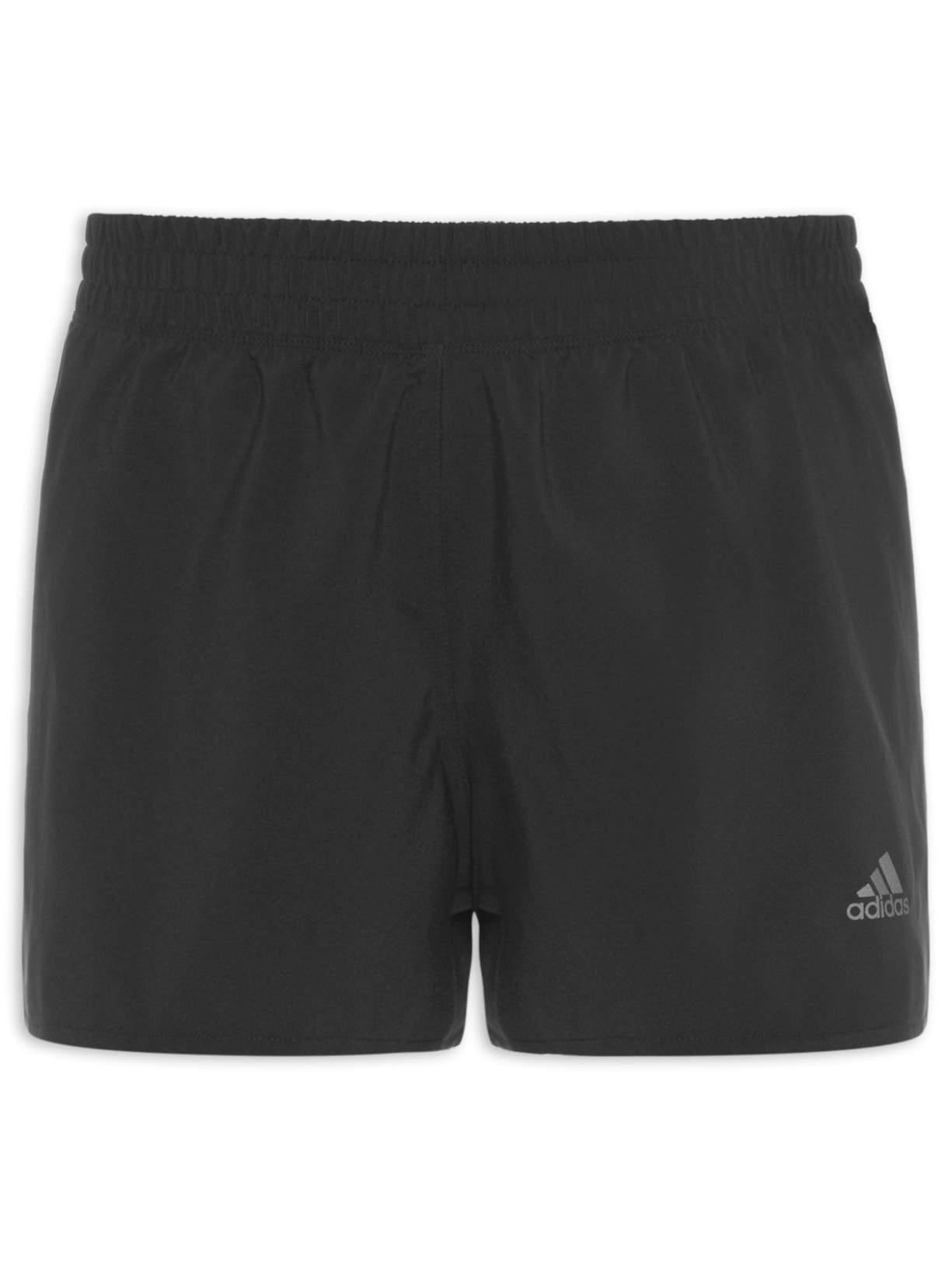 Short Feminino Run Icon 3 Listras Preto Adidas