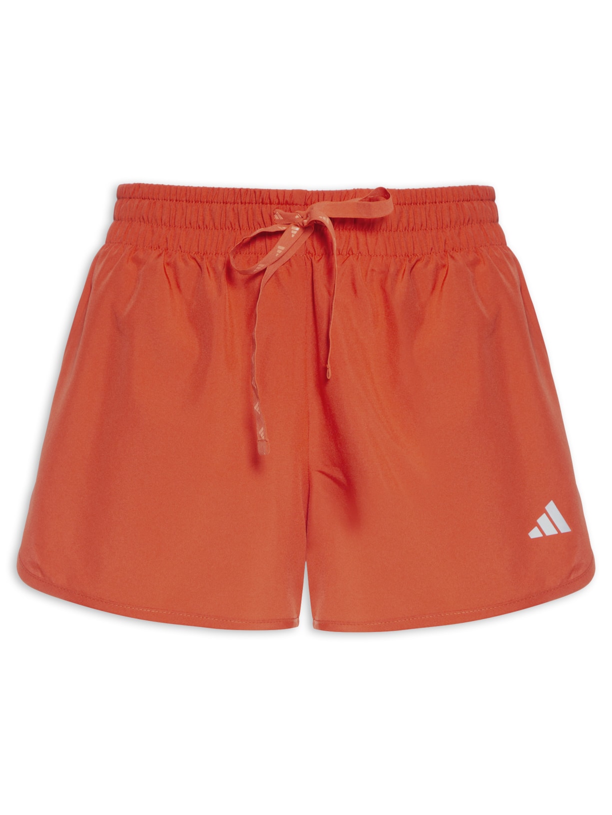 Short Feminino Run It Laranja Adidas