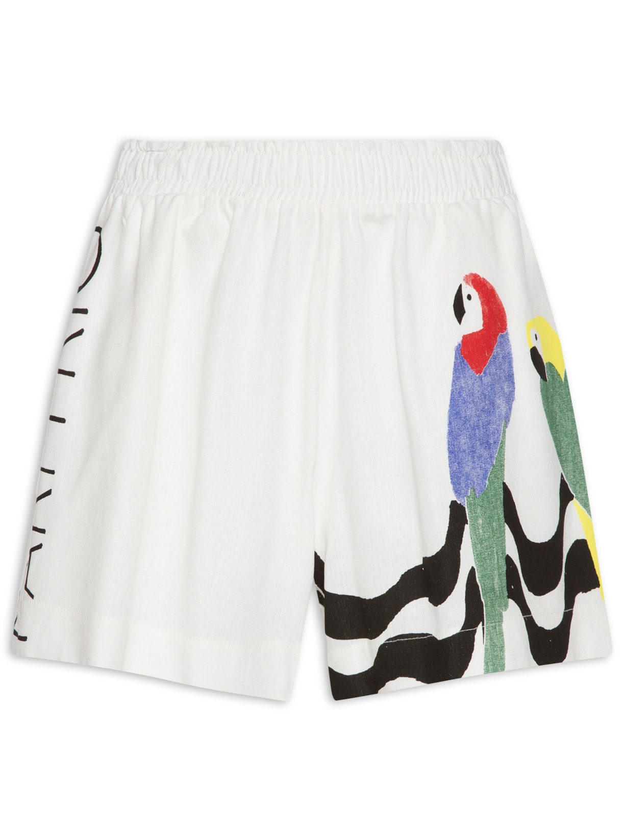 Short Feminino Running 1997 Branco  Farm