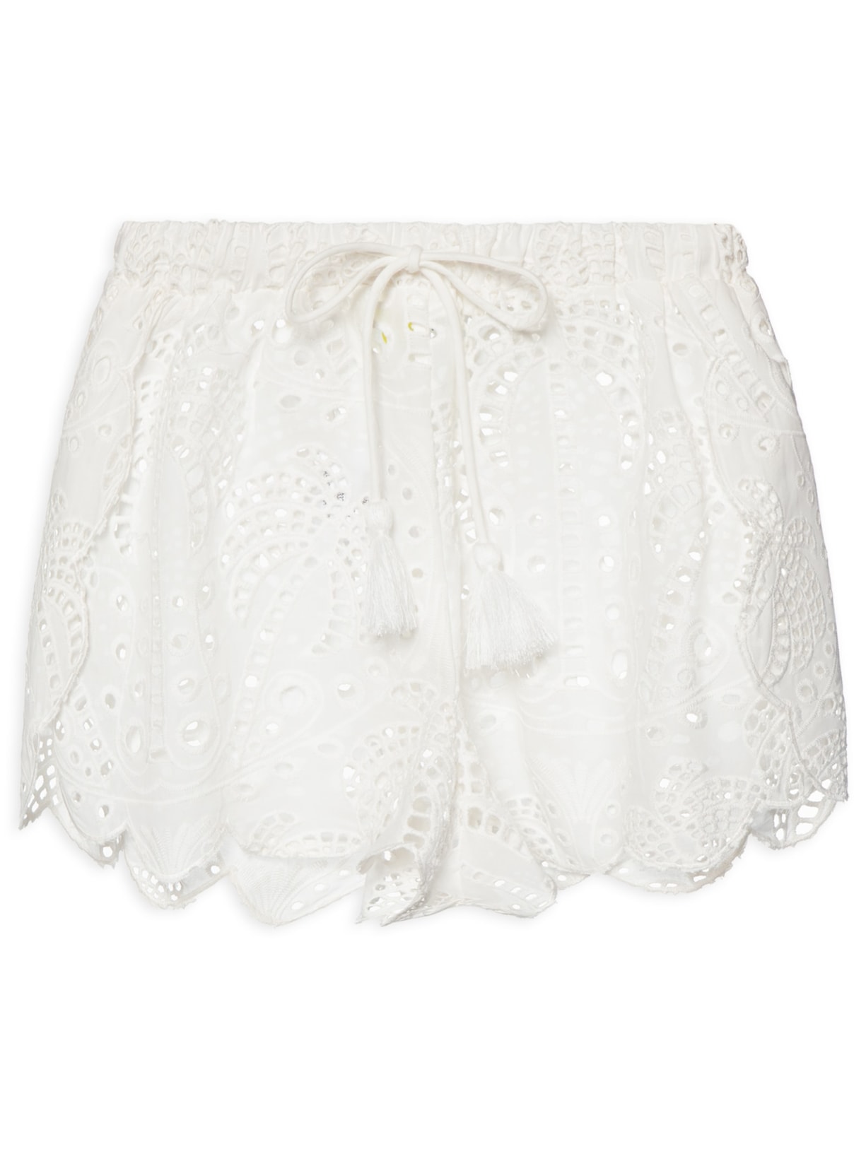 Short Feminino Running Laise Coqueiros - Branco