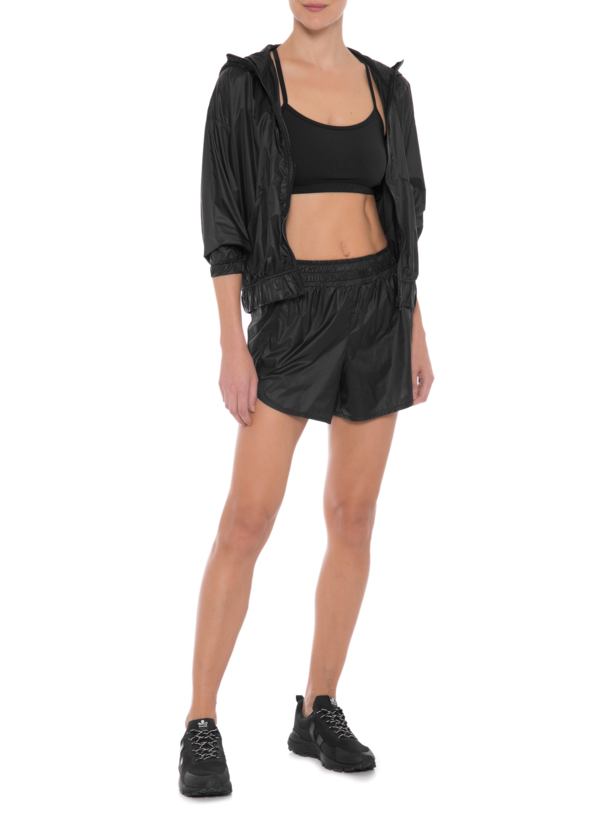 Short Feminino Running Vênus Preto Yogini