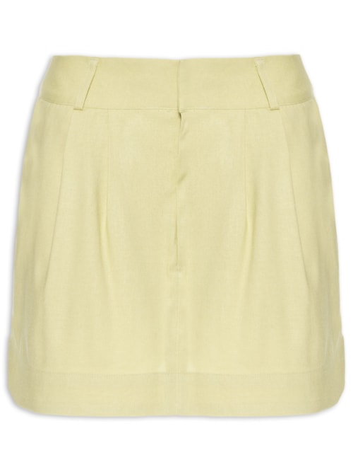 Short Feminino Saia Alfaiataria - Verde