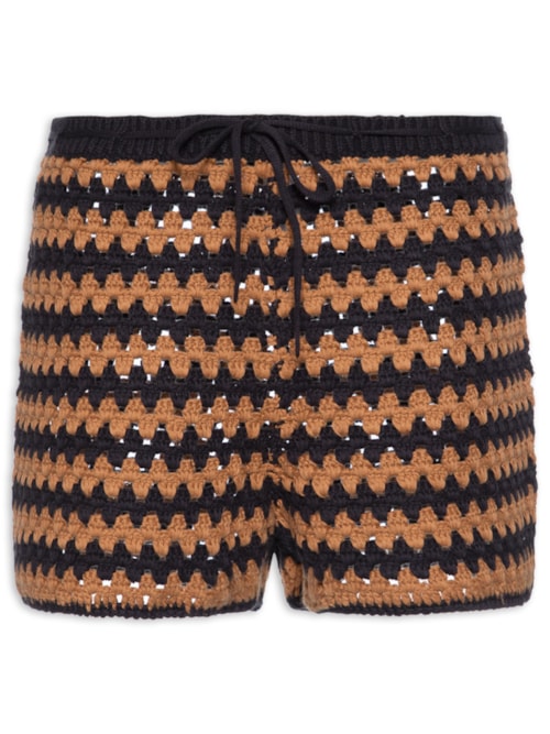 Short Feminino Samara - Marrom