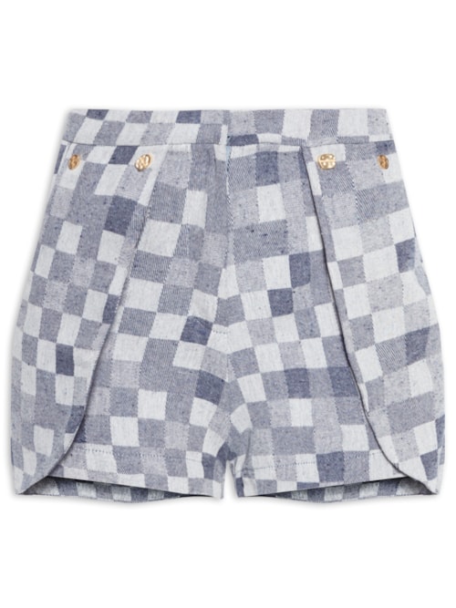 Short Feminino Sarja Bristol - Azul