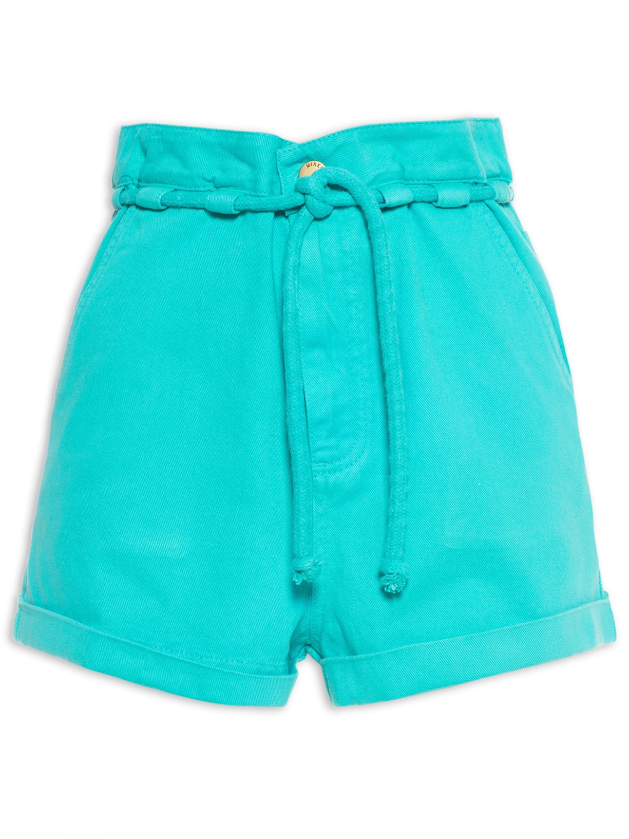 Short Feminino Sarja Georgia - Azul