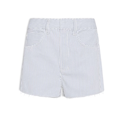 Short Feminino Sarja Listra Denim - Azul