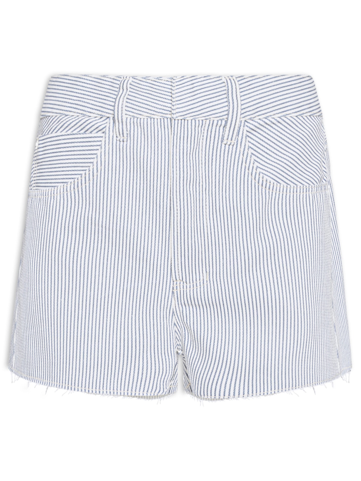 Short Feminino Sarja Listra Denim - Azul