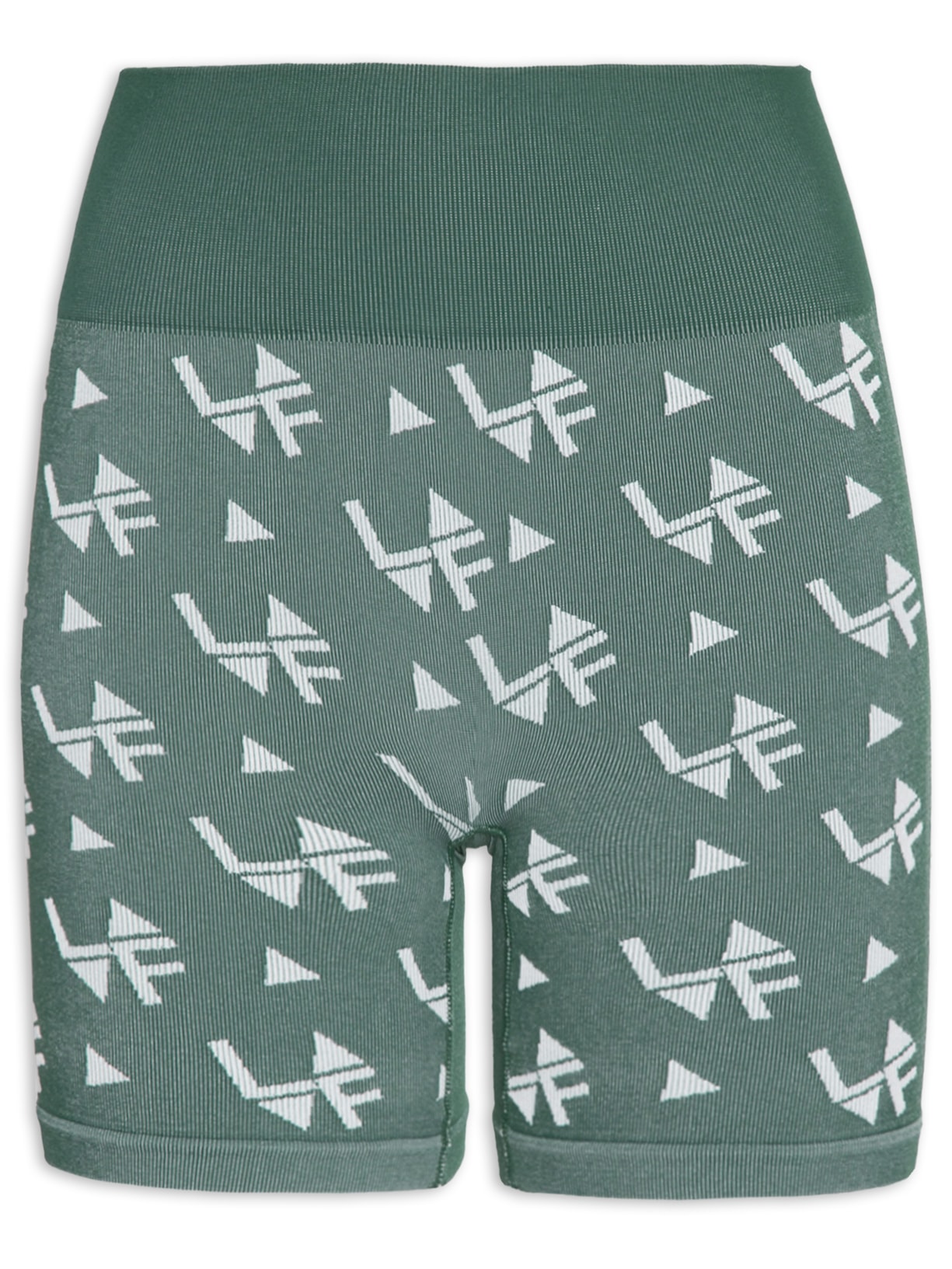 Short Feminino Seamless Jacquard - Verde