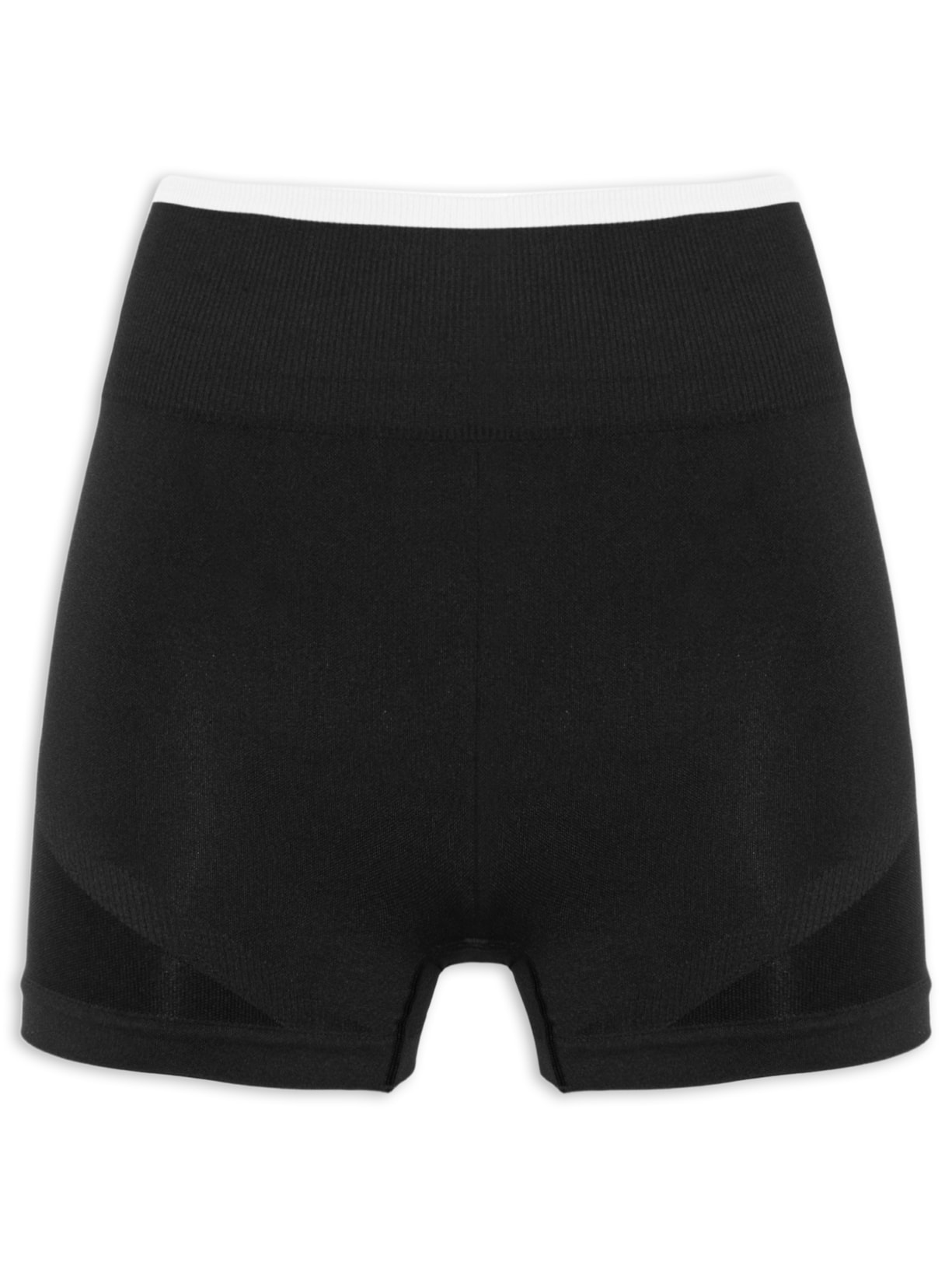 Short Feminino Sem Costura - Preto
