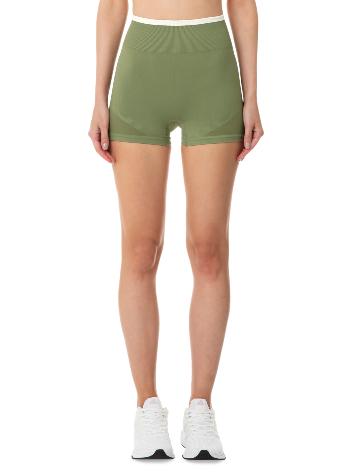 Short Feminino Sem Costura Verde Lauf