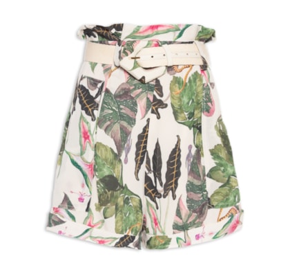 Short Feminino Seres Da Floresta - Verde