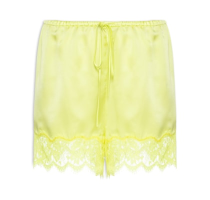 Short Feminino Silk Lace Bella - Verde