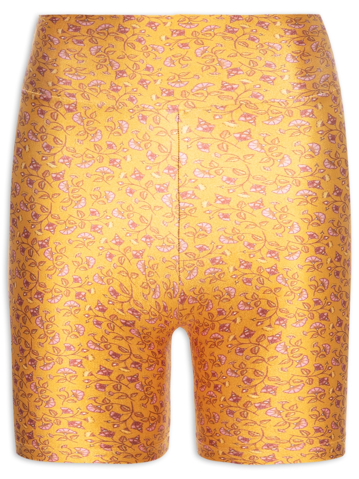 Short Feminino Slim - Amarelo