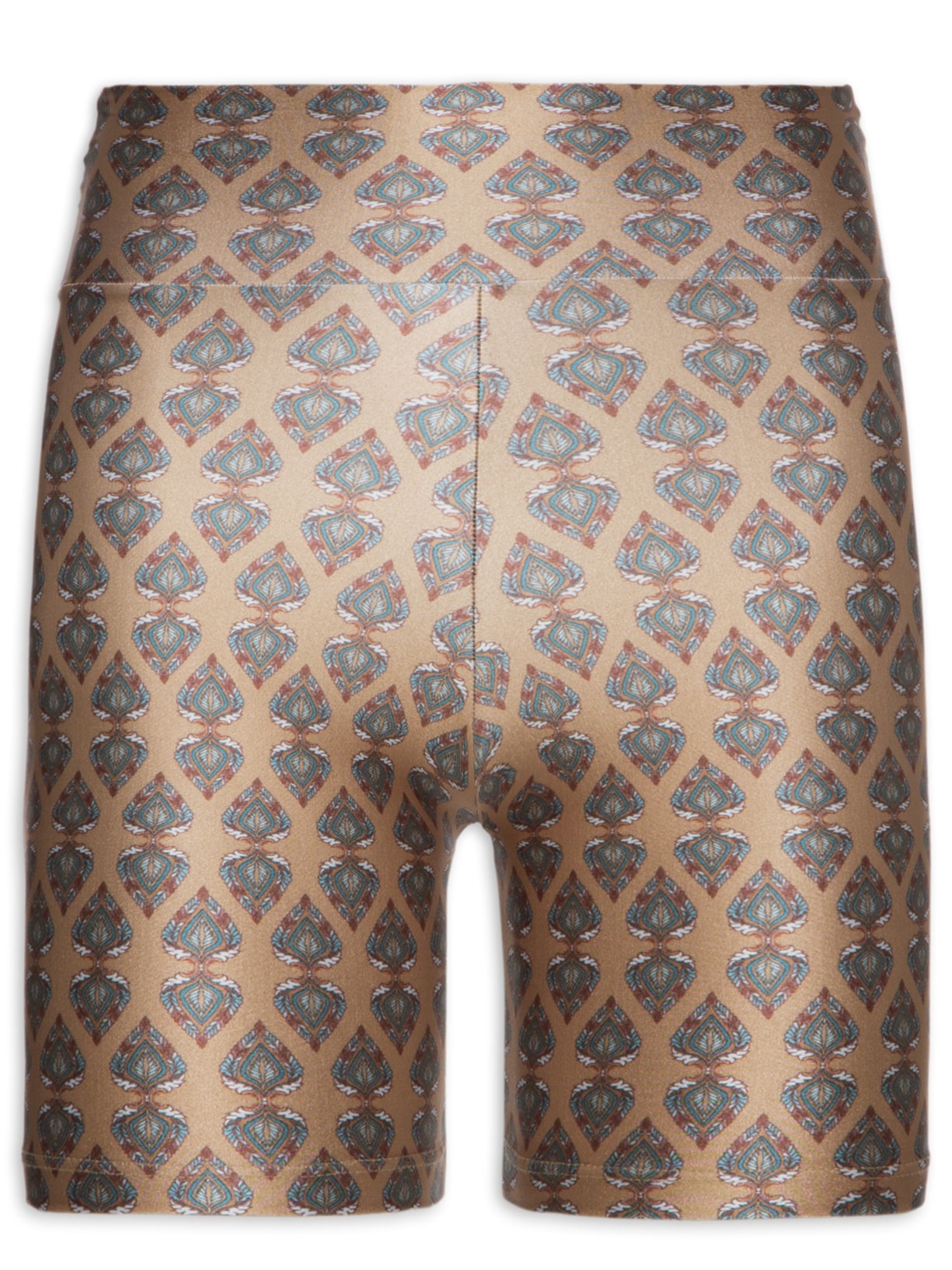 Short Feminino Slim - Marrom