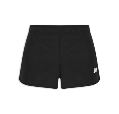 Short Feminino Sport Essentials Run 3 - Preto