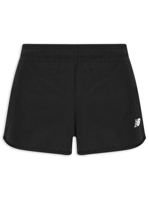 Short Feminino Sport Essentials Run 3 - Preto