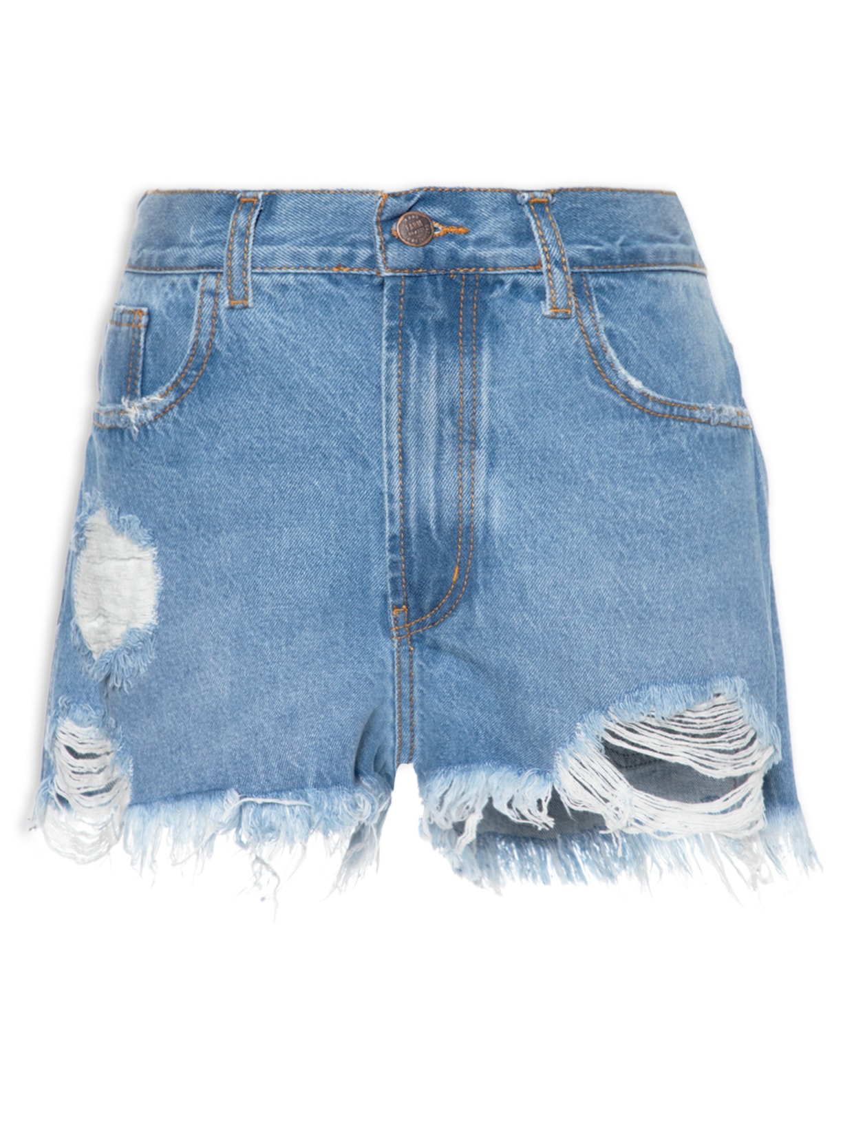 Short Feminino Square - Azul