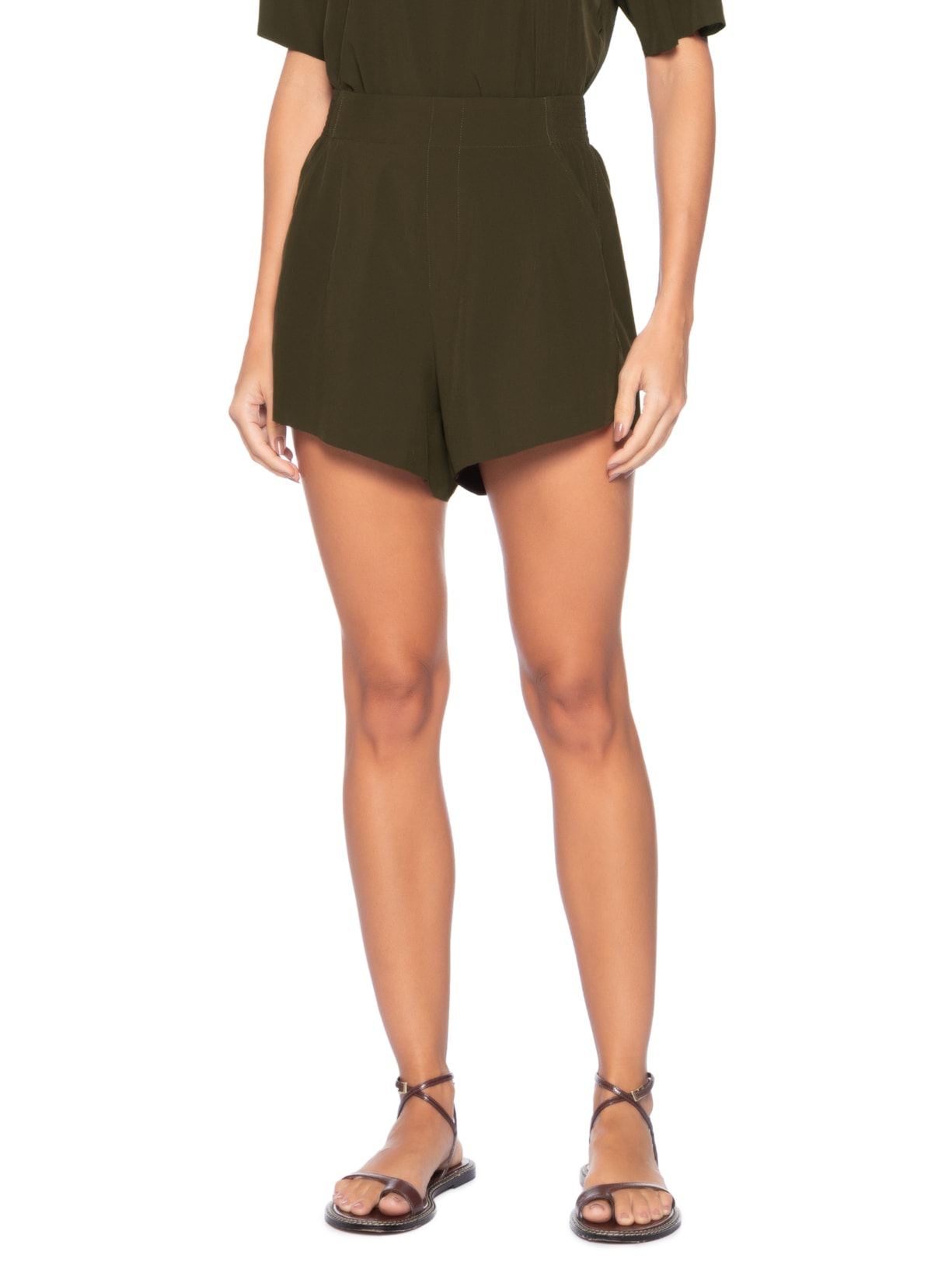 Short Feminino Superlight  Marrom Osklen