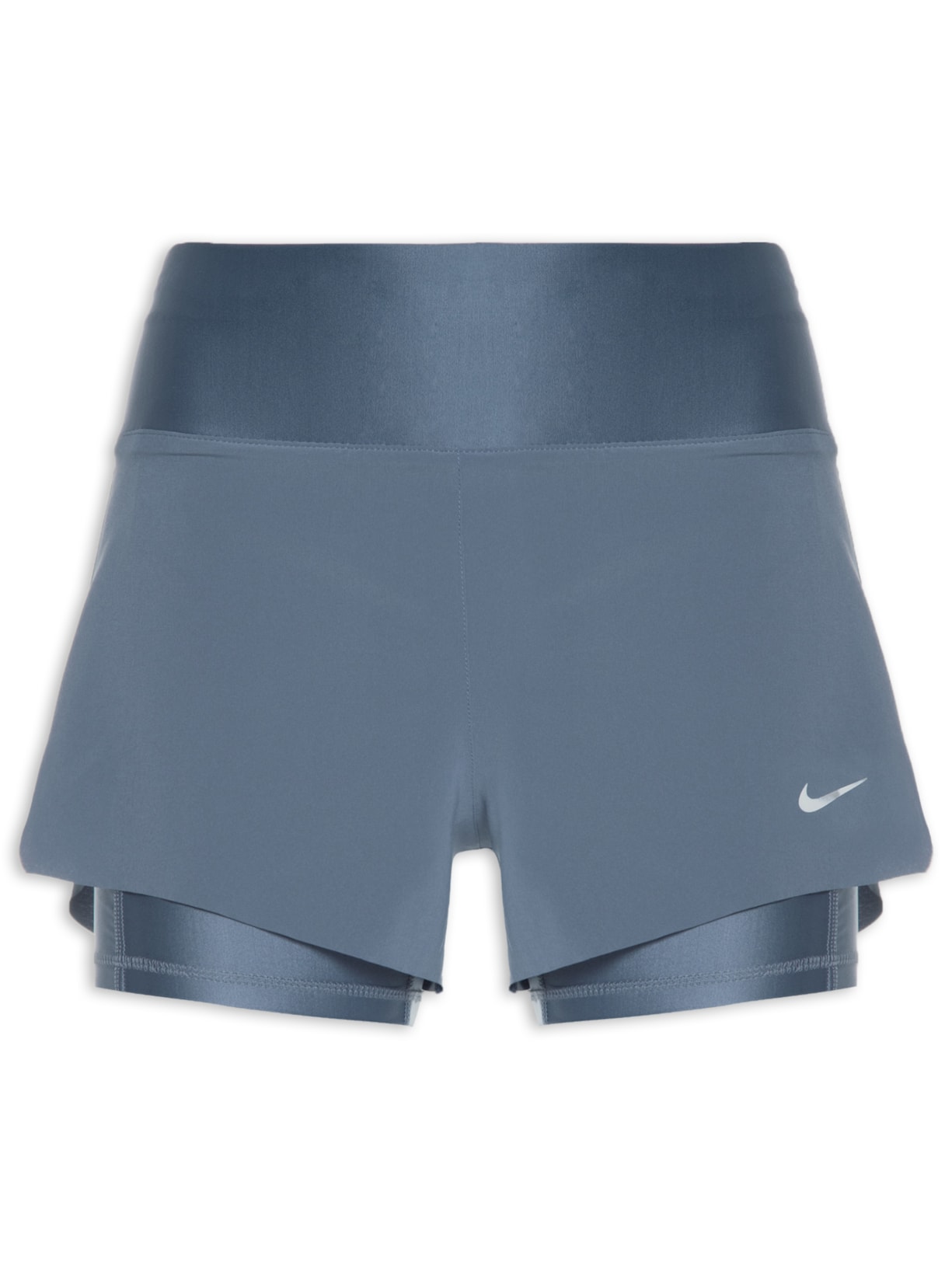Short Feminino Swift Df Mr 3in 2ni Azul Nike